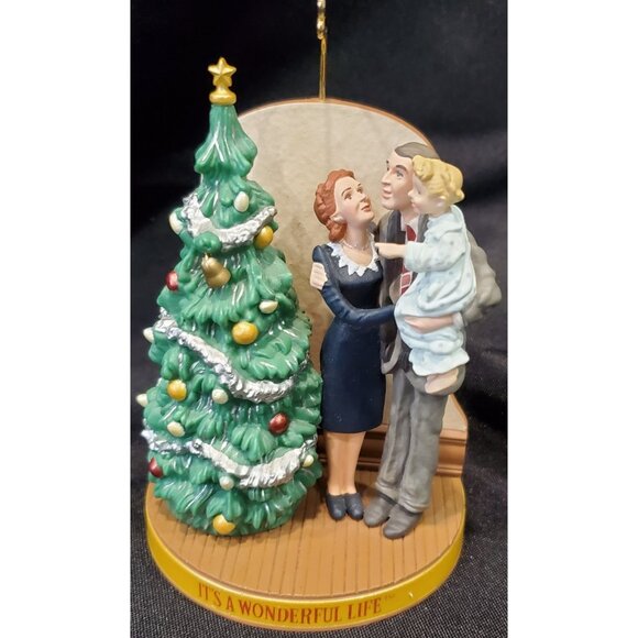 Hallmark ITS A WONDERFUL LIFE Christmas Ornament 50 year anniversary edition - Picture 2 of 4